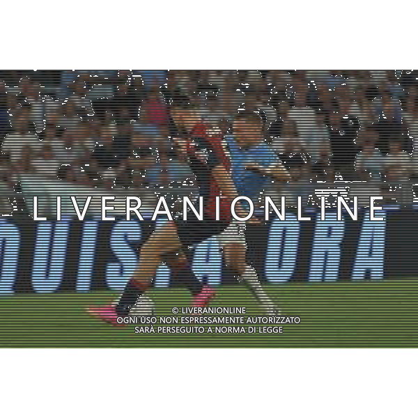 Lazio vs Genoa - Campionato Serie A - 2 giornata - Stadio Olimpico - Roma 27-08-2023 nella foto Dragusin e Immobile FOTO FEDERICO GAETANO-AG ALDO LIVERANI SAS