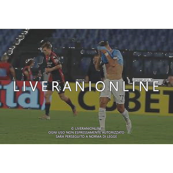 Lazio vs Genoa - Campionato Serie A - 2 giornata - Stadio Olimpico - Roma 27-08-2023 nella foto Delusione Ciro Immobile FOTO FEDERICO GAETANO-AG ALDO LIVERANI SAS