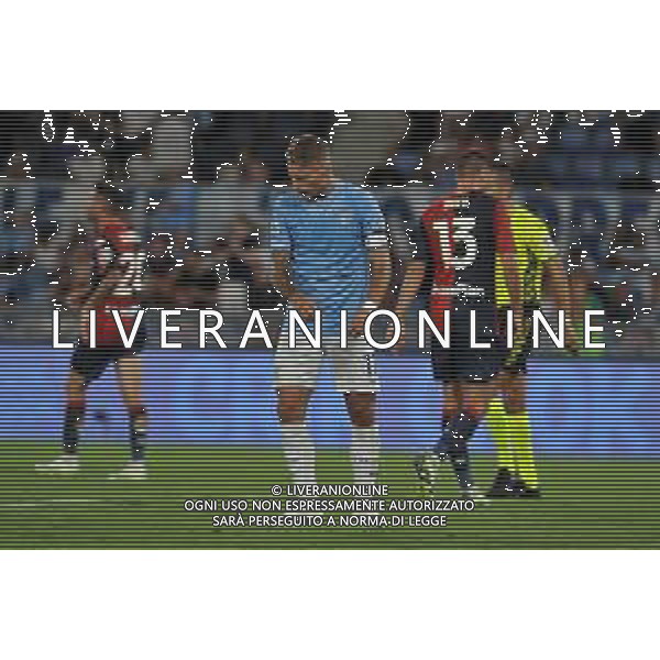 Lazio vs Genoa - Campionato Serie A - 2 giornata - Stadio Olimpico - Roma 27-08-2023 nella foto Delusione Immobile FOTO FEDERICO GAETANO-AG ALDO LIVERANI SAS