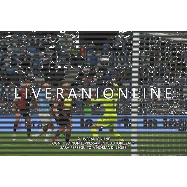 Lazio vs Genoa - Campionato Serie A - 2 giornata - Stadio Olimpico - Roma 27-08-2023 nella foto Traversa di Immobile FOTO FEDERICO GAETANO-AG ALDO LIVERANI SAS