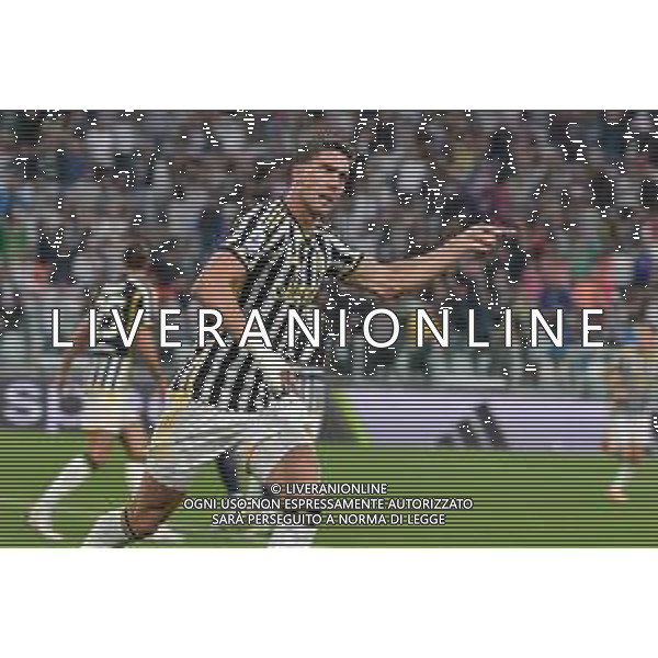Torino 27.08.2023 Allianz Stadium @Manuela Viganti/Ag. Aldo Liverani sas Juventus vs Bologna Campionato Calcio Serie A TIM 2023/2024 2a giornata Nella foto: Esultanza gol di Dusan Vlahovic ©Viganti/AGENZIA ALDO LIVERANI SAS