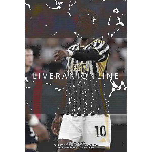 Torino 27.08.2023 Allianz Stadium @Manuela Viganti/Ag. Aldo Liverani sas Juventus vs Bologna Campionato Calcio Serie A TIM 2023/2024 2a giornata Nella foto: paul pogba ©Viganti/AGENZIA ALDO LIVERANI SAS