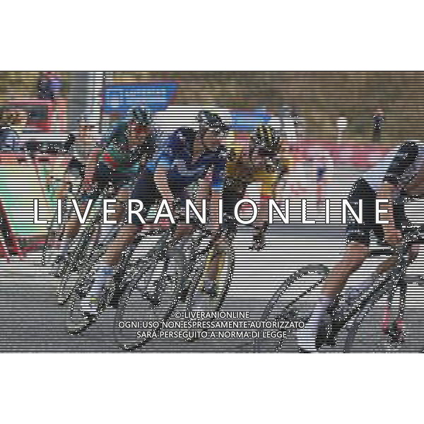 28-08-2023 Vuelta A Espana; Tappa 03 Suria - Arinsal; 2023, Movistar; 2023, Jumbo - Visma; Mas, Enric; Roglic, Primoz; Arinsal; ©SIROTTI/AGENZIA ALDO LIVERANI SAS