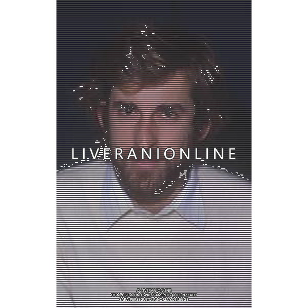 RETROSPETTIVA NANNI MORETTI REGISTA NELLA FOTO NANNI MORETTI A MILANO NELL\'ANNO 1984 TERRAZZA MARTINI AG ALDO LIVERANI SAS  