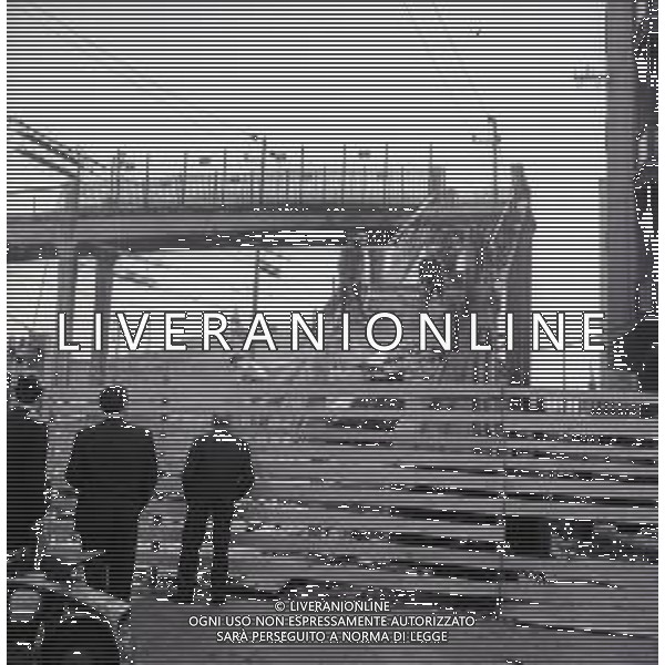 1969 SESTO SAN GIOVANNI NELLA FOTO I LAVORI PER LA COSTRUZIONE DEL PONTE A SESTO SAN GIOVANNI AG ALDO LIVERANI SAS