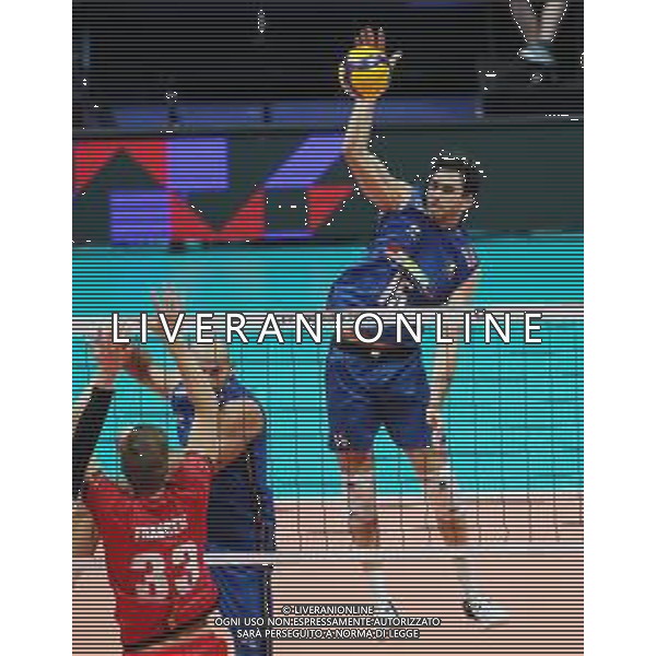 BOLOGNA 28 08 2023 EUROVOLLEY 2023 ITALIA-BELGIO 3-0 NELLA FOTO DANIELE LAVIA FOTO GIANNI SANNA-AG ALDO LIVERANI SAS