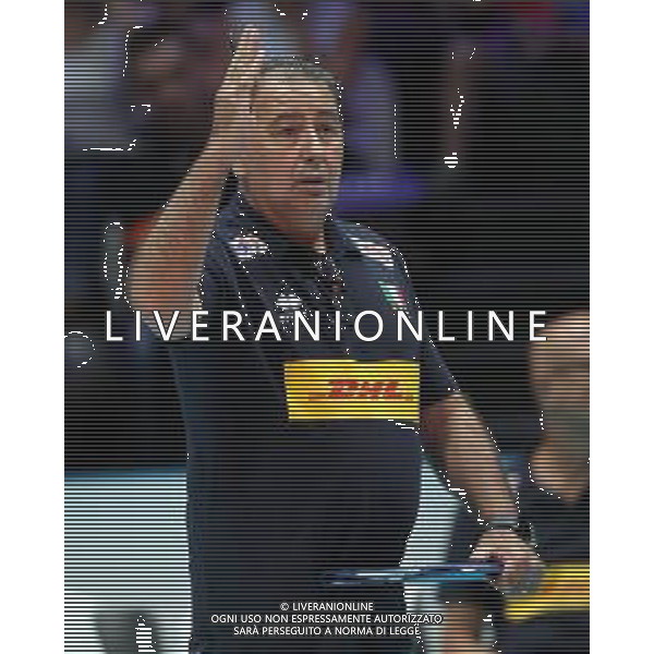 BOLOGNA 28 08 2023 EUROVOLLEY 2023 ITALIA-BELGIO 3-0 NELLA FOTO FERDINANDO DE GIORGI ALLENATORE FOTO GIANNI SANNA-AG ALDO LIVERANI SAS