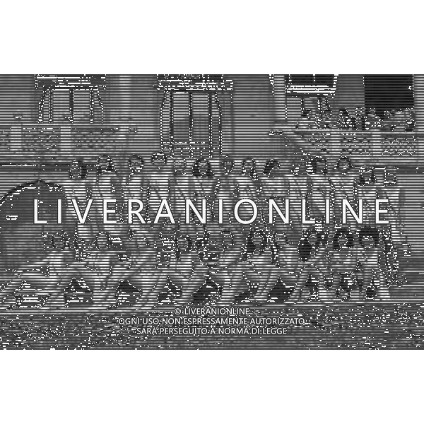 Neg- CONCORSO DI BELLEZZA MISS ITALIA 1987 a Salsomaggiore 4 Ottobre 1987 Nella foto Le concorrenti partecipanti al concorso AG ALDO LIVERANI SAS
