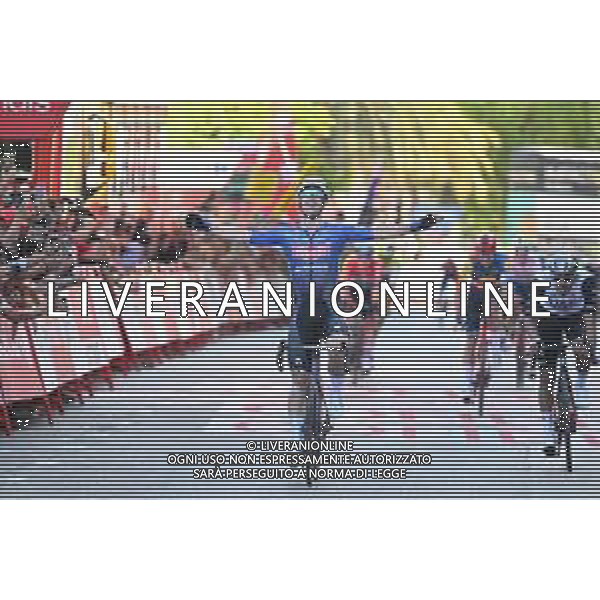 29-08-2023 Vuelta A Espana; Tappa 04 Andorra La Vella - Tarragona; 2023, Alpecin - Deceuninck; 2023, Uae Emirates; Groves, Kaden; Molano, Sebastian; Tarragona; ©SIROTTI / AGENZIA ALDO LIVERANI SAS