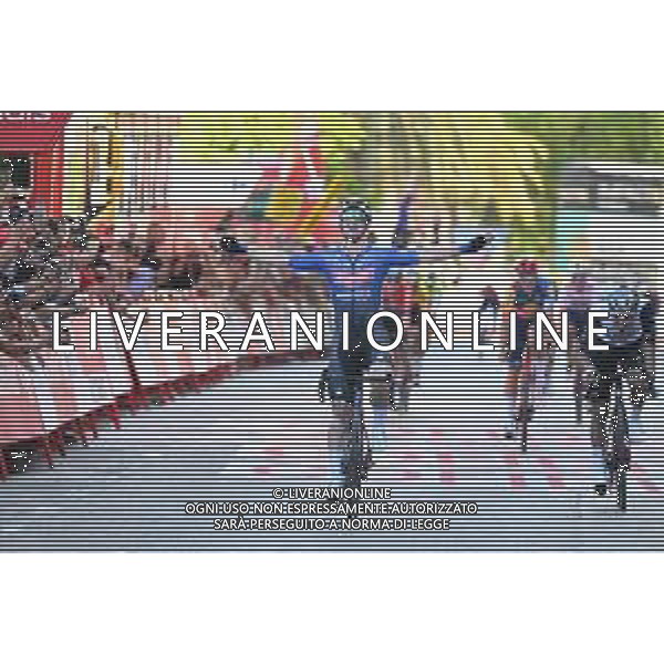 29-08-2023 Vuelta A Espana; Tappa 04 Andorra La Vella - Tarragona; 2023, Alpecin - Deceuninck; 2023, Uae Emirates; Groves, Kaden; Molano, Sebastian; Tarragona; ©SIROTTI / AGENZIA ALDO LIVERANI SAS