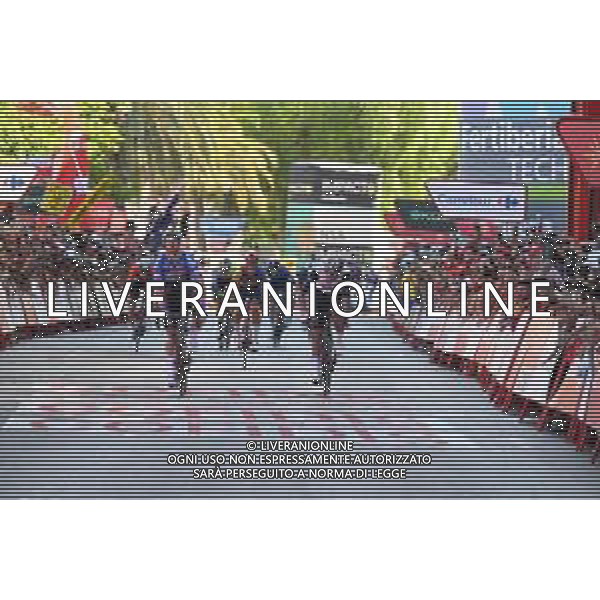 29-08-2023 Vuelta A Espana; Tappa 04 Andorra La Vella - Tarragona; 2023, Alpecin - Deceuninck; 2023, Uae Emirates; Groves, Kaden; Molano, Sebastian; Tarragona; ©SIROTTI / AGENZIA ALDO LIVERANI SAS