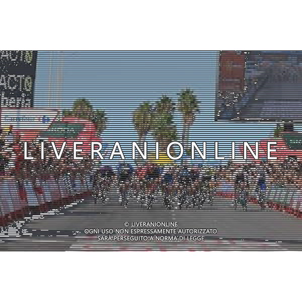 30-08-2023 Vuelta A Espana; Tappa 05 Morella - Burriana; 2023, Alpecin - Deceuninck; 2023, Ineos Grenadiers; 2023, Totalenergies; Groves, Kaden; Ganna, Filippo; Van Gestel, Dries; Burriana; FOTO STEFANO SIROTTI-AG ALDO LIVERANI SAS
