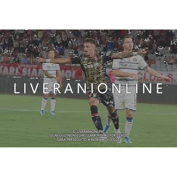 Marco Nasti (SSC Bari) celebrates after scoring a goal during the Italian Serie B match SSC Bari vs AS Cittadella on August 30, 2023 at the San Nicola stadium in Bari, Italy. Photo by Emmanuele Mastrodonato/ag. Aldo Liverani sas