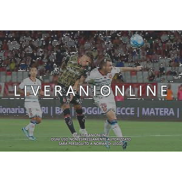 Marco Nasti (SSC Bari) scores a goal of 1-0 during the Italian Serie B match SSC Bari vs AS Cittadella on August 30, 2023 at the San Nicola stadium in Bari, Italy. Photo by Emmanuele Mastrodonato/ag. Aldo Liverani sas