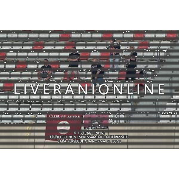 Supporters of A.S. Cittadella 1973 during the Italian Serie B match SSC Bari vs AS Cittadella on August 30, 2023 at the San Nicola stadium in Bari, Italy. Photo by Emmanuele Mastrodonato/ag. Aldo Liverani sas