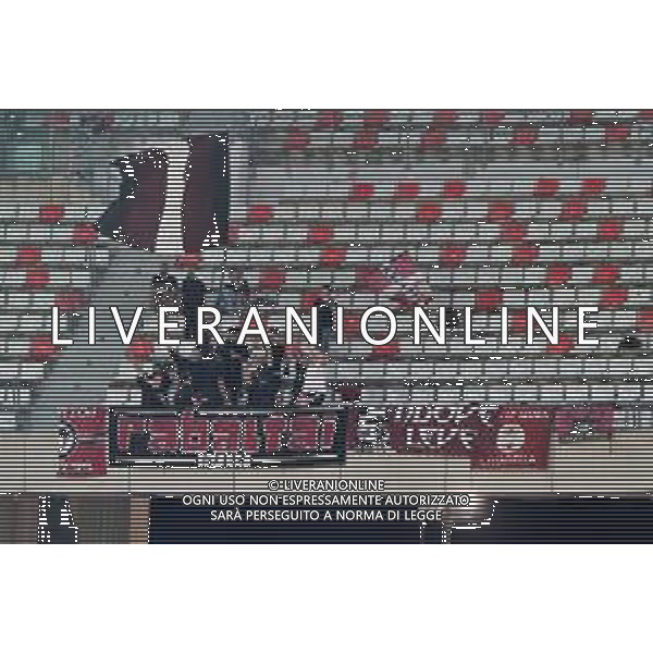 Supporters of A.S. Cittadella 1973 during the Italian Serie B match SSC Bari vs AS Cittadella on August 30, 2023 at the San Nicola stadium in Bari, Italy. Photo by Emmanuele Mastrodonato/ag. Aldo Liverani sas