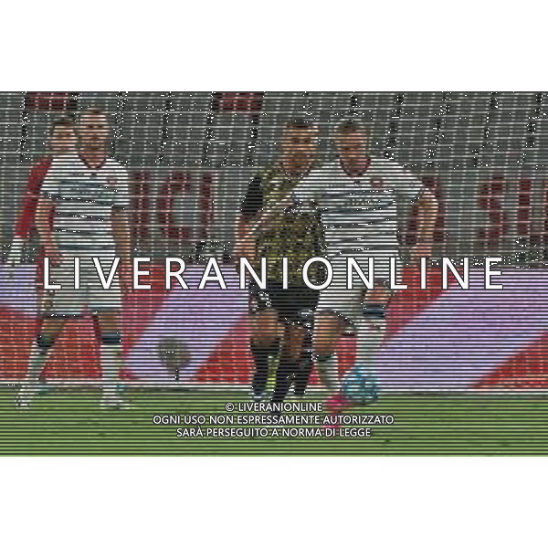 Tommy Maistrello (A.S. Cittadella 1973) and Mattia Maita (SSC Bari) during the Italian Serie B match SSC Bari vs AS Cittadella on August 30, 2023 at the San Nicola stadium in Bari, Italy. Photo by Emmanuele Mastrodonato/ag. Aldo Liverani sas