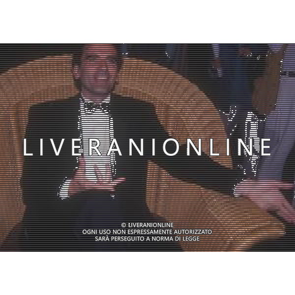 DIAP-RETROSPETTIVA MASSIMO TROISI ATTORE NELLA FOTO MASSIMO TROISI A VENEZIA NELL\'ANNO 1989 AG ALDO LIVERANI SAS