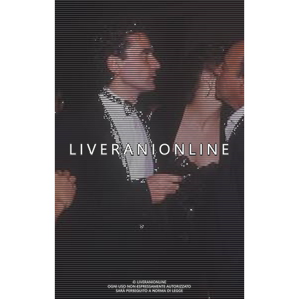 DIAP-RETROSPETTIVA MASSIMO TROISI ATTORE NELLA FOTO MASSIMO TROISI A VENEZIA NELL\'ANNO 1989 AG ALDO LIVERANI SAS 