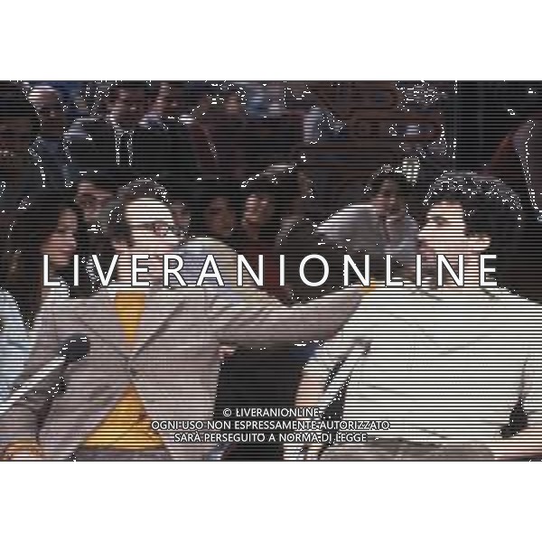DIAP-RETROSPETTIVA MASSIMO TROISI ATTORE NELLA FOTO MASSIMO TROISI CON ROBERTO BENIGNI AG ALDO LIVERANI SAS