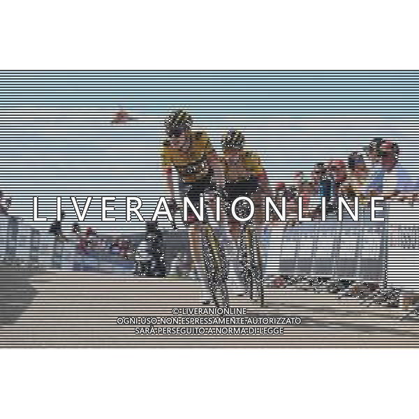 31-08-2023 Vuelta A Espana; Tappa 06 La Val D \'uixo - Observatorio Astrofisico De Javalambre; 2023, Jumbo - Visma; Vingegaard, Jonas; Roglic, Primoz; Observatorio Astrofisico De Javalambre; FOTO STEFANO SIROTTI-AG ALDO LIVERANI SAS