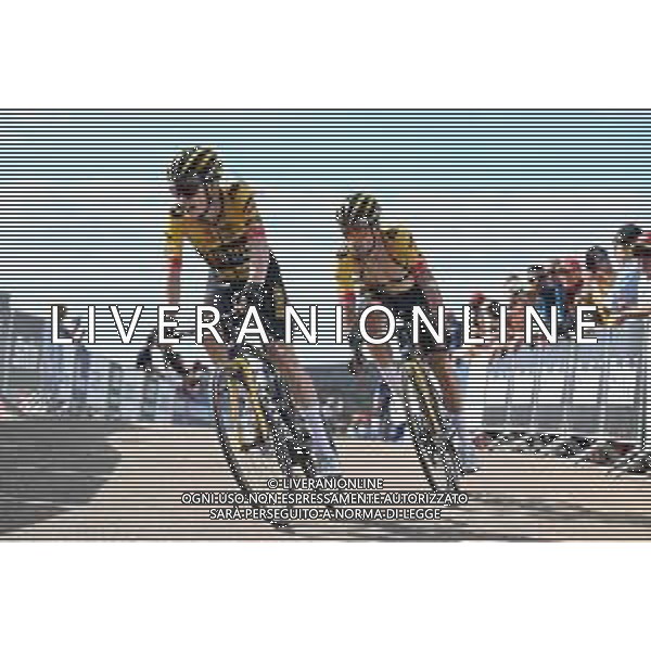 31-08-2023 Vuelta A Espana; Tappa 06 La Val D \'uixo - Observatorio Astrofisico De Javalambre; 2023, Jumbo - Visma; Vingegaard, Jonas; Roglic, Primoz; Observatorio Astrofisico De Javalambre; FOTO STEFANO SIROTTI-AG ALDO LIVERANI SAS