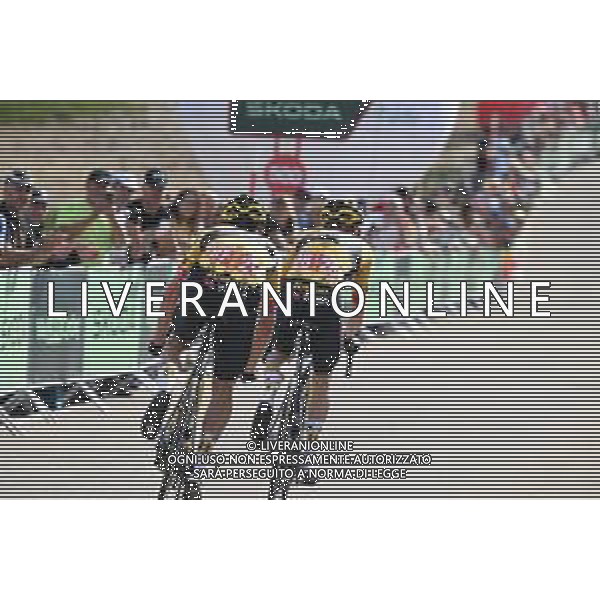 31-08-2023 Vuelta A Espana; Tappa 06 La Val D \'uixo - Observatorio Astrofisico De Javalambre; 2023, Jumbo - Visma; Vingegaard, Jonas; Roglic, Primoz; Observatorio Astrofisico De Javalambre; FOTO STEFANO SIROTTI-AG ALDO LIVERANI SAS
