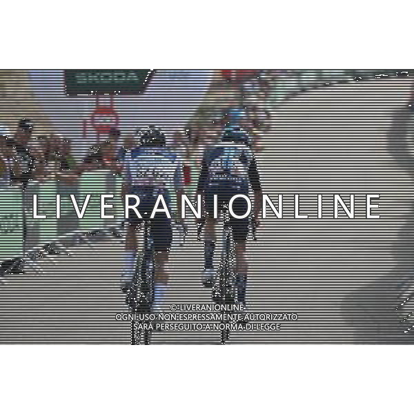 31-08-2023 Vuelta A Espana; Tappa 06 La Val D \'uixo - Observatorio Astrofisico De Javalambre; 2023, Dsm - Firmenich; 2023, Groupama - Fdj; Bardet, Romain; Martinez, Lenny; Observatorio Astrofisico De Javalambre; FOTO STEFANO SIROTTI-AG ALDO LIVERANI SAS