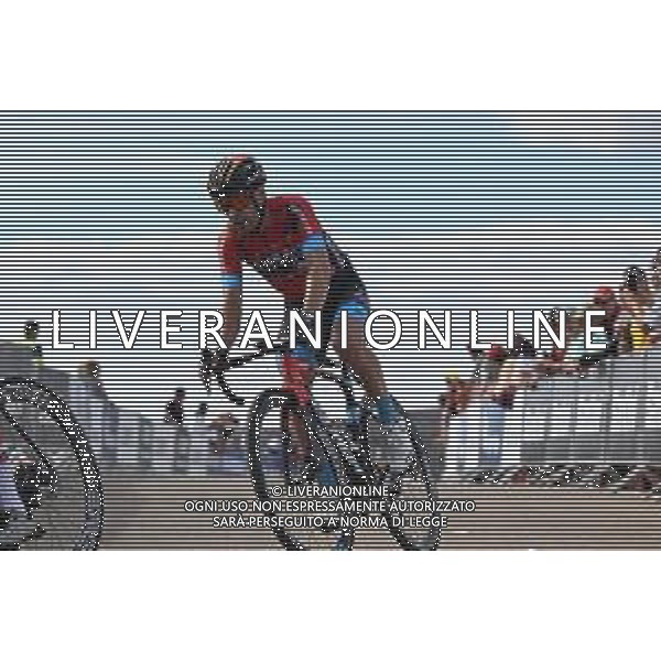 31-08-2023 Vuelta A Espana; Tappa 06 La Val D \'uixo - Observatorio Astrofisico De Javalambre; 2023, Bahrain - Victorious; Landa Meana, Mikel; Observatorio Astrofisico De Javalambre; FOTO STEFANO SIROTTI-AG ALDO LIVERANI SAS