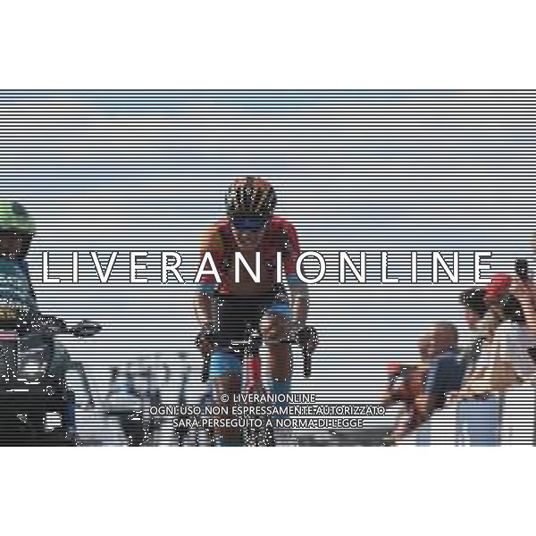 31-08-2023 Vuelta A Espana; Tappa 06 La Val D \'uixo - Observatorio Astrofisico De Javalambre; 2023, Bahrain - Victorious; Buitrago Sanchez, Santiago; Observatorio Astrofisico De Javalambre; FOTO STEFANO SIROTTI-AG ALDO LIVERANI SAS