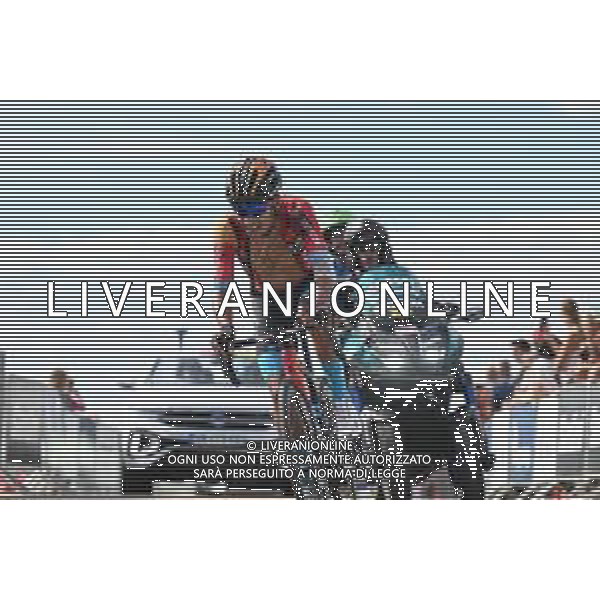31-08-2023 Vuelta A Espana; Tappa 06 La Val D \'uixo - Observatorio Astrofisico De Javalambre; 2023, Bahrain - Victorious; Buitrago Sanchez, Santiago; Observatorio Astrofisico De Javalambre; FOTO STEFANO SIROTTI-AG ALDO LIVERANI SAS