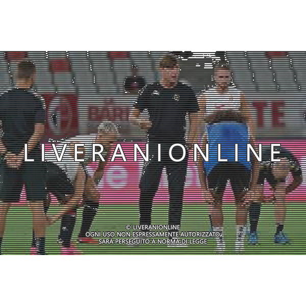 coach Michele Mignani (SSC Bari) during the Italian Serie B match SSC Bari vs AS Cittadella on August 30, 2023 at the San Nicola stadium in Bari, Italy. Photo by Emmanuele Mastrodonato/ag. Aldo Liverani sas