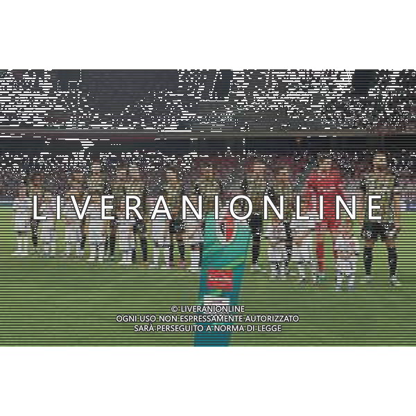 SSC Bari teams lined up during the Italian Serie B match SSC Bari vs AS Cittadella on August 30, 2023 at the San Nicola stadium in Bari, Italy. Photo by Emmanuele Mastrodonato/ag. Aldo Liverani sas