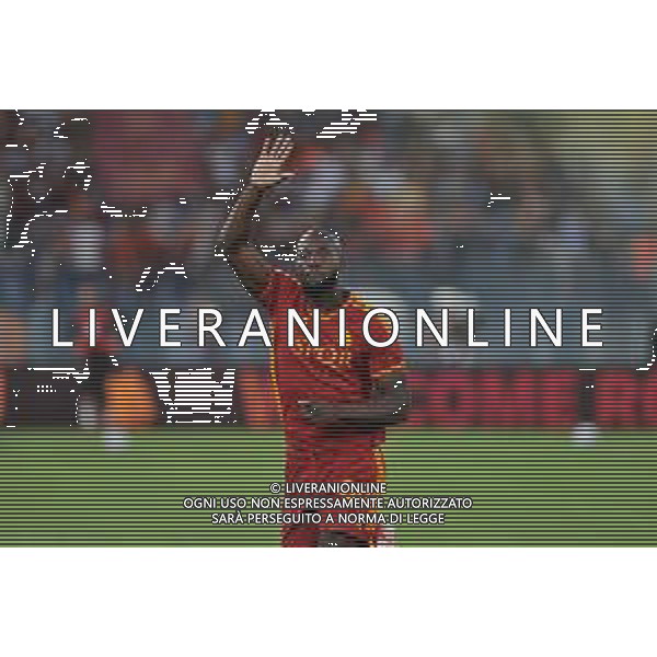 Roma vs Milan - Campionato Serie A - 3 giornata - Stadio Olimpico - Roma 01-09-2023 nella foto Presentazione del nuovo acquisto Romelu Lukaku ©Federico Gaetano / AGENZIA ALDO LIVERANI SAS