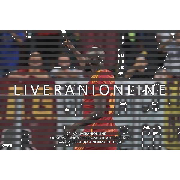 Roma vs Milan - Campionato Serie A - 3 giornata - Stadio Olimpico - Roma 01-09-2023 nella foto Presentazione del nuovo acquisto Romelu Lukaku ©Federico Gaetano / AGENZIA ALDO LIVERANI SAS