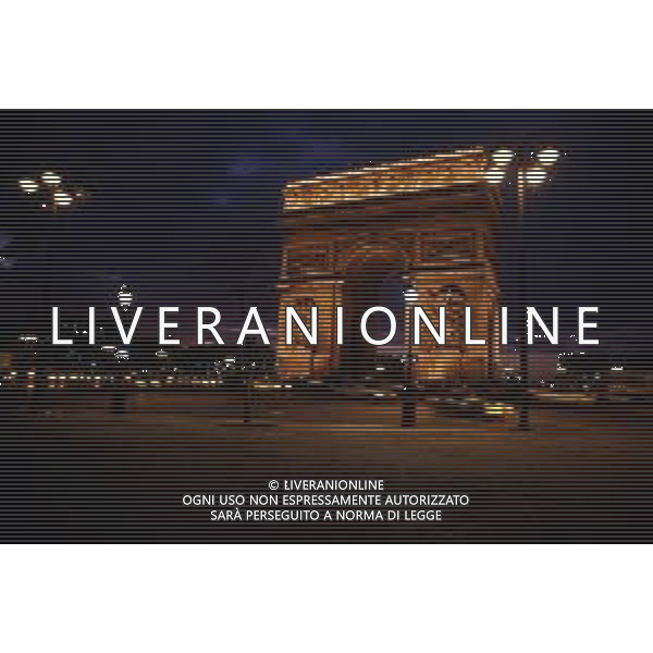 DIAP-1985 FRANCIA-PARIGI L\'ARCO DEL TRIONFO AG ALDO LIVERANI SAS