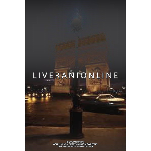 DIAP-1985 FRANCIA-PARIGI L\'ARCO DEL TRIONFO AG ALDO LIVERANI SAS