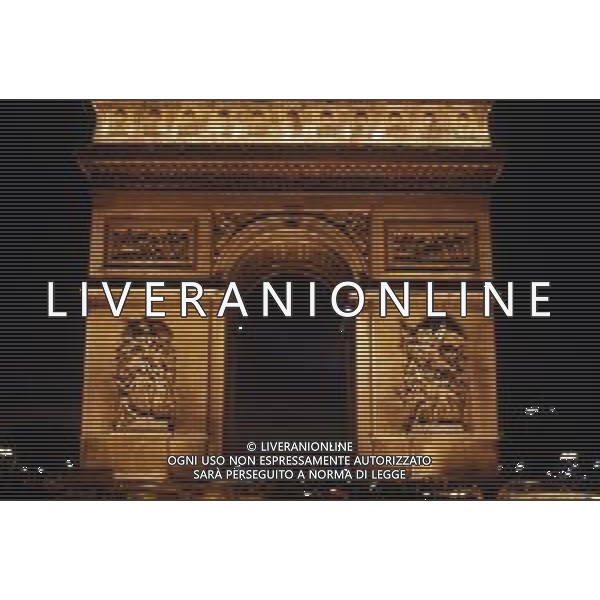 DIAP-1985 FRANCIA-PARIGI L\'ARCO DEL TRIONFO AG ALDO LIVERANI SAS