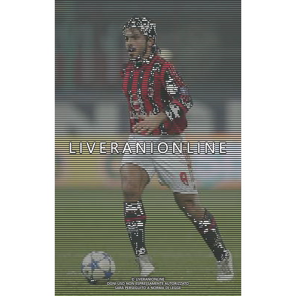 Milano 29 novembre 2005 Milan - Brescia coppa italia ottavi di finale nella foto: Gattuso Ivan Gennaro foto Andry / Ag. Aldo Liverani