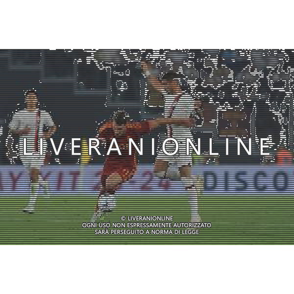 Roma vs Milan - Campionato Serie A - 3 giornata - Stadio Olimpico - Roma 01-09-2023 nella foto Belotti e Krunic ©Federico Gaetano / AGENZIA ALDO LIVERANI SAS