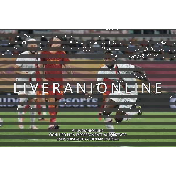 Roma vs Milan - Campionato Serie A - 3 giornata - Stadio Olimpico - Roma 01-09-2023 nella foto Esultanza Leao ©Federico Gaetano / AGENZIA ALDO LIVERANI SAS