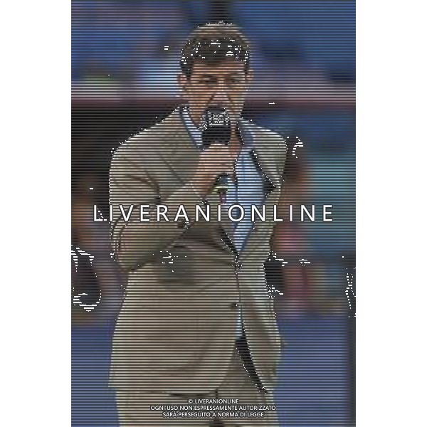 Roma vs Milan - Campionato Serie A - 3 giornata - Stadio Olimpico - Roma 01-09-2023 nella foto Ciro Ferrara commentatore DAZN ©Federico Gaetano / AGENZIA ALDO LIVERANI SAS