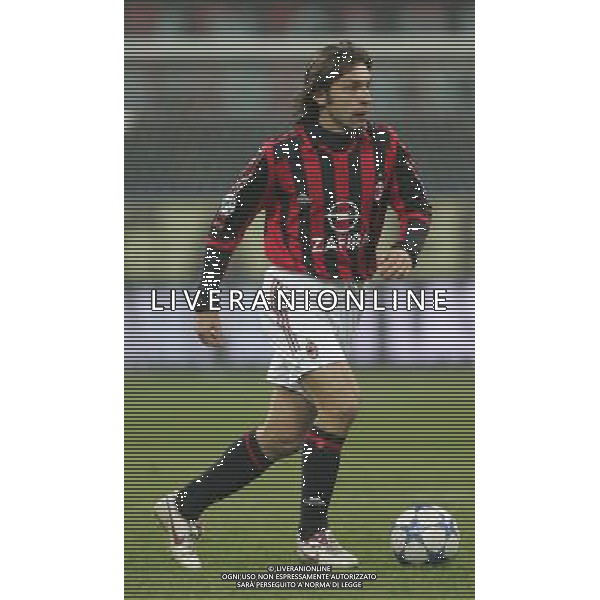 Milano 29 novembre 2005 Milan - Brescia coppa italia ottavi di finale nella foto: Pirlo Andrea foto Andry / Ag. Aldo Liverani