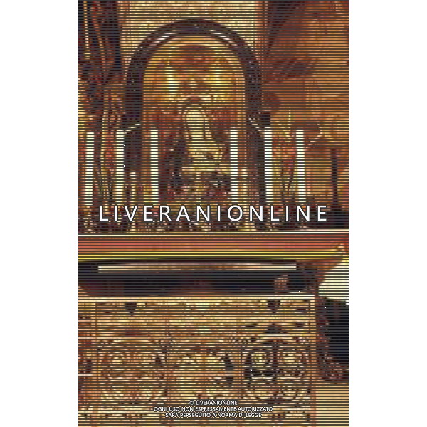 DIAP-ISRAELE -GERUSALEMME NELLA FOTO LA BASILICA DEL SANTO SEPOLCRO Altare dello Stabat Mater AG ALDO LLIVERANI SAS