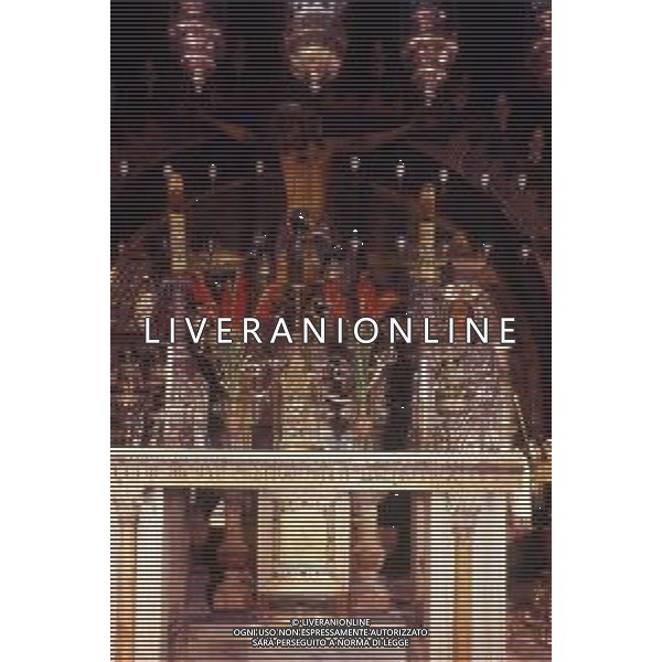 DIAP-ISRAELE -GERUSALEMME NELLA FOTO LA BASILICA DEL SANTO SEPOLCRO altare della crocifissione AG ALDO LLIVERANI SAS