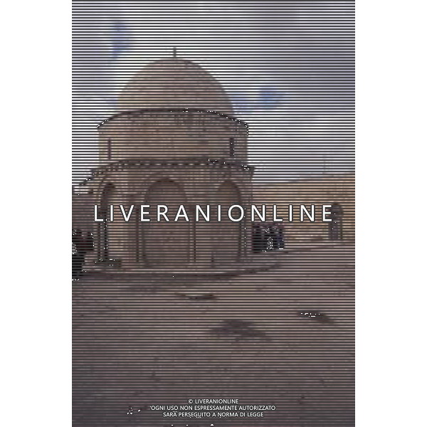 DIAP-ISRAELE-GERUSALEMME NELLA FOTO La chiesa dell\'Ascensione è un luogo di culto e di pellegrinaggio che si trova presso il Monte degli Ulivi, nel quartiere a maggioranza araba di At-tur, AG ALDO LIVERANI SAS