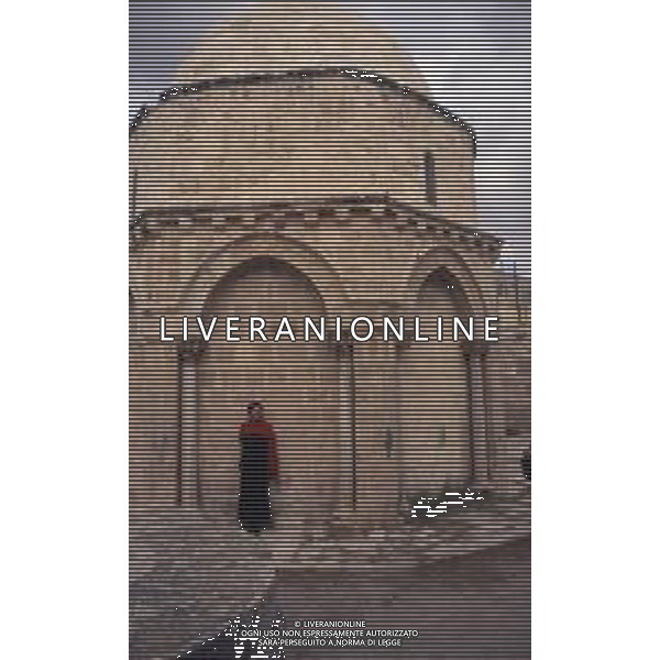 DIAP-ISRAELE-GERUSALEMME NELLA FOTO La chiesa dell\'Ascensione è un luogo di culto e di pellegrinaggio che si trova presso il Monte degli Ulivi, nel quartiere a maggioranza araba di At-tur, AG ALDO LIVERANI SAS