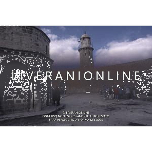 DIAP-ISRAELE-GERUSALEMME NELLA FOTO La chiesa dell\'Ascensione è un luogo di culto e di pellegrinaggio che si trova presso il Monte degli Ulivi, nel quartiere a maggioranza araba di At-tur, AG ALDO LIVERANI SAS