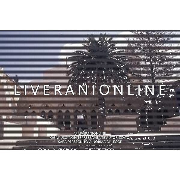 DIAP-ISRAELE-GERUSALEMME NELLA FOTO La chiesa del Pater Noster è un luogo di culto cattolico situato sul monte degli Ulivi a Gerusalemme. In tale luogo viene commemorato l\'insegnamento del Padre Nostro, prestato da Gesù ai suoi discepoli. AG ALDO LIVERANI SAS