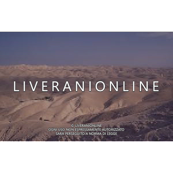 DIAP-ISRAELE GERUSALEMME NELLA FOTO Il deserto della Giudea è un deserto che si estende tra lo stato d\'Israele e in Cisgiordania, in particolare tra la zona orientale di Gerusalemme e il Mar Morto AG ALDO LIVERANI SAS